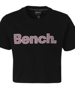 Bench. T-Shirt »T-Shirt KAY für Mädchen« Schwarz, Weiß, Pink -Bench Verkaufsgeschäft 56a31898 5bf1 53bc 8edc 96016dbb09c7