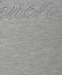 Bench. Kapuzensweatshirt mit glänzender Logostickerei Schwarz, Ecru, Hellgrau-meliert -Bench Verkaufsgeschäft 5b3e1567 5eee 5803 88bb 948950a506a6