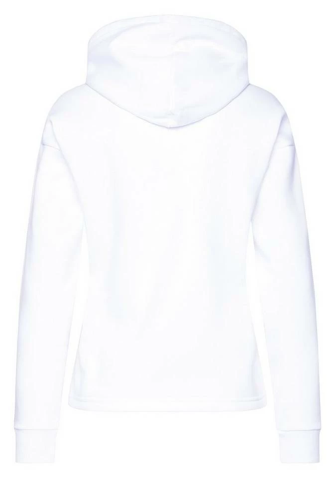 Bench. Hoodie mit bedrucktem Tape und Blumenprint Weiß, Schwarz, Rauchrosa 4 Bench. Hoodie mit bedrucktem Tape und Blumenprint Weiß, Schwarz, Rauchrosa – Bild 4