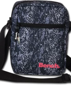 Bench. Umhängetasche »D2OTI301V Bench sportliche Umhängetasche« (Umhängetasche), Damen, Jugend Tasche aus Polyester, Größe ca. 17cm in lila, Schlangenhaut