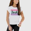 Bench. T-Shirt mit großem Logodruck