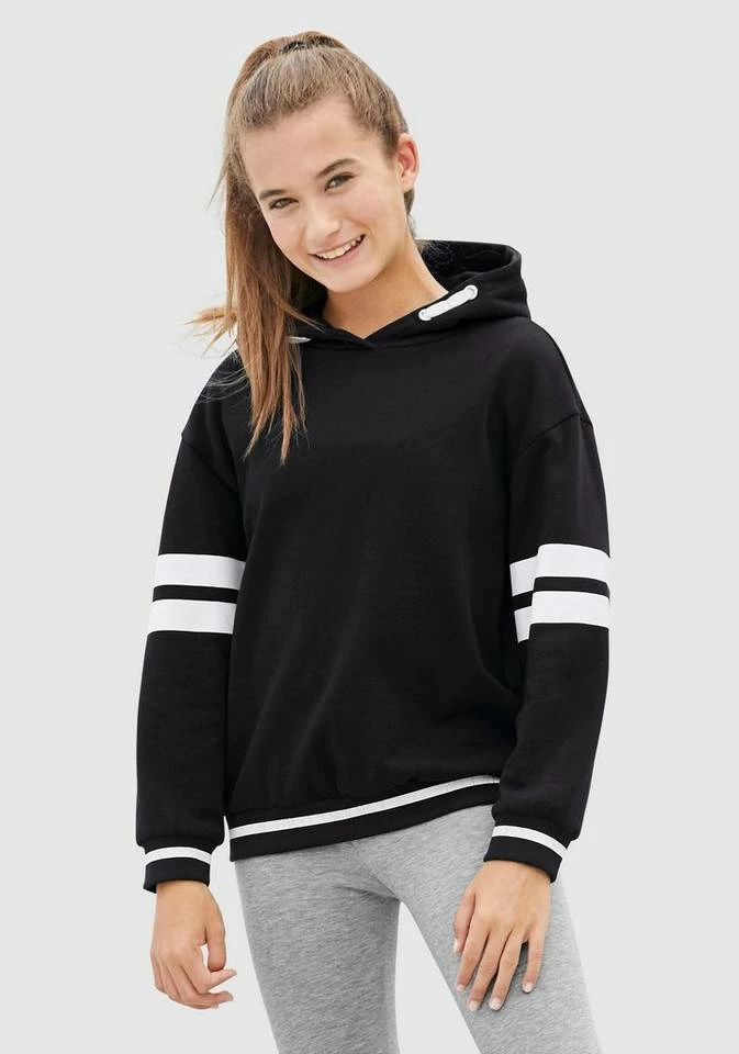 Bench. Kapuzensweatshirt mit Rückendruck und in extra weiter Form 2 Bench. Kapuzensweatshirt mit Rückendruck und in extra weiter Form – Bild 2