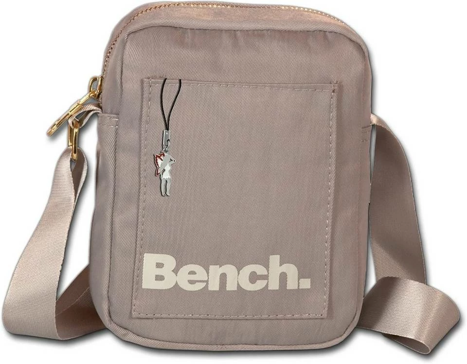 Bench. Umhängetasche »D2OTI304K Bench sportliche MiniBag Umhängetasche« (Umhängetasche), Damen, Jugend Tasche aus Nylon, Größe ca. 14cm in grau 1 Bench. Umhängetasche »D2OTI304K Bench sportliche MiniBag Umhängetasche« (Umhängetasche), Damen, Jugend Tasche aus Nylon, Größe ca. 14cm in grau