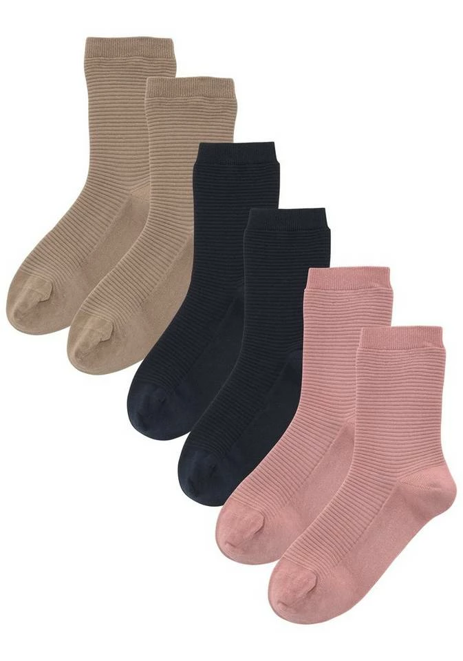 Bench. Basicsocken (6-Paar) in Rippstruktur 2 Bench. Basicsocken (6-Paar) in Rippstruktur – Bild 2