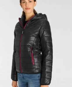 Bench. Steppjacke »KARA« Kapuzenjacke im sportlichen Design Schwarz, Marine, Bordeaux, Khaki -Bench Verkaufsgeschäft 7252d553 af6b 5165 b331 02790c257cea