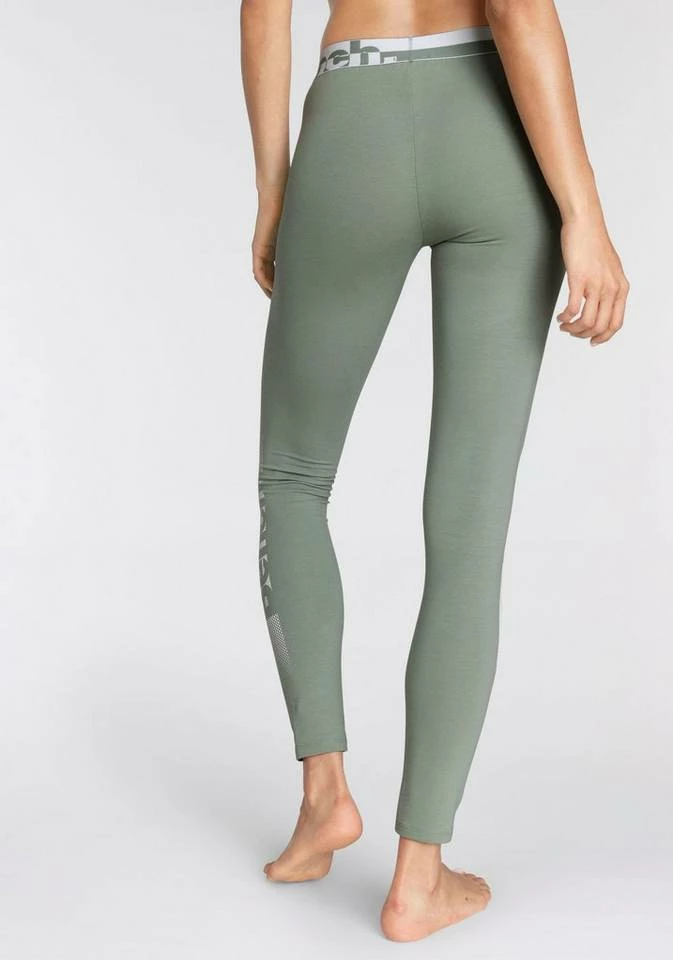 Bench. Leggings mit Logoprint am Bündchen Rauchmint-weiß, Schwarz-weiß 2 Bench. Leggings mit Logoprint am Bündchen Rauchmint-weiß, Schwarz-weiß – Bild 2
