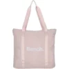 Bench. Shopper »City Girls«, Nylon Koralle, Schwarz, Hellgrau, Hellviolett