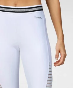 Bench. Caprileggings mit Mesh-Einsatz Schwarz-leo, Nougat-leo, Wei&szlig;-leo -Bench Verkaufsgeschäft 7c368962 71d1 5bb5 9947 13ec4159f2c1