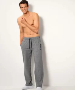 Bench. Relaxhose mit Logodruck - Sweathose Blau-meliert, Grau-meliert, Schwarz -Bench Verkaufsgeschäft 7c5ca3a9 04ce 5b8e b3e0 50f0cdf870d1