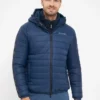 Bench. Winterjacke »Stayt« Tierfreie Produktion, Wasserabweisender Reißverschluss Schwarz, Navy
