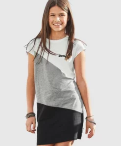 Bench. Jerseykleid mit kontrastfarbenen Einsätzen -Bench Verkaufsgeschäft 80184726 6f94 5250 9c84 0ab094e47654