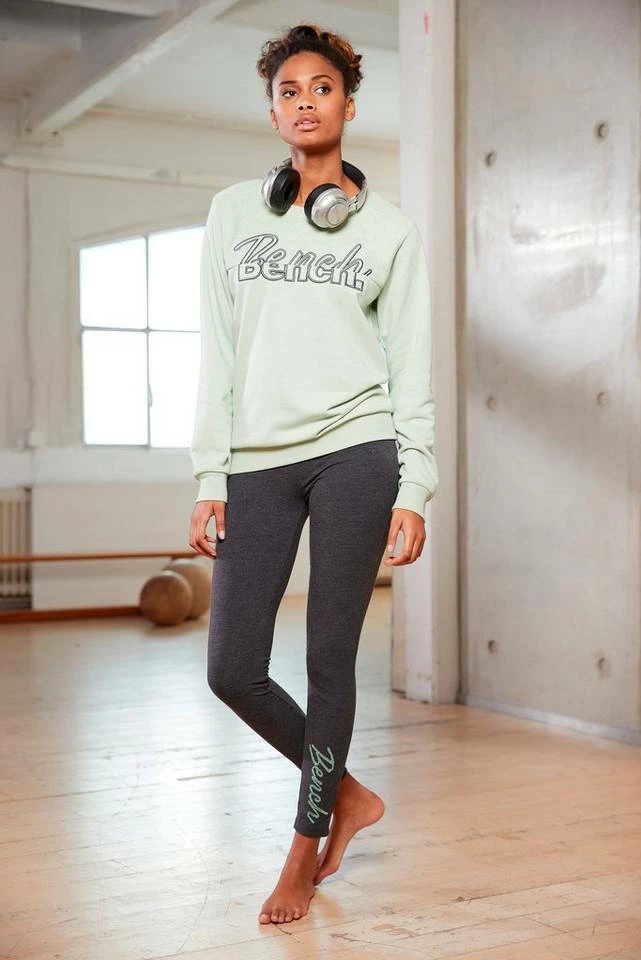 Bench. Sweatshirt mit Logostickerei Mint, Anthrazit-meliert, Schwarz 7 Bench. Sweatshirt mit Logostickerei Mint, Anthrazit-meliert, Schwarz – Bild 7