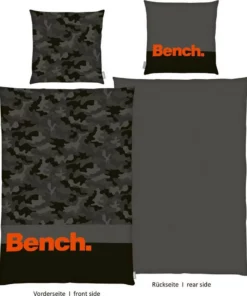 Wendebettwäsche »Bench«, Bench., mit Schriftzug -Bench Verkaufsgeschäft 87afcf01 abe2 532a a118 bd943e0f4b92