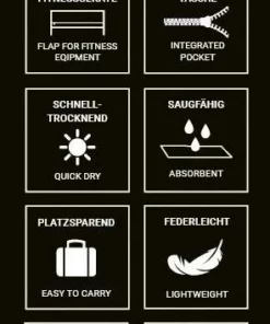 Bench. Sporthandtuch »Bench« (1-St), Bench Fitnesstuch / Sports Towel mit Flap -Bench Verkaufsgeschäft 893c00c6 3ebe 5a54 9add 29b0091d9901