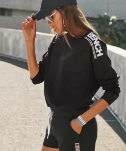 Bench. Sweatshirt mit Logodruck Grau, Schwarz, Altrosa 17 Bench. Sweatshirt mit Logodruck Grau, Schwarz, Altrosa -Bench Verkaufsgeschäft 8a58b0bd b475 5818 be36 9bf860d1972c