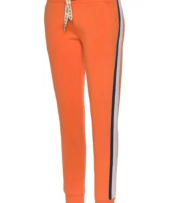 Bench. Sweatpants mit Kontraststreifen und Logobändern Dunkelblau, Creme, Mandarine -Bench Verkaufsgeschäft 8aca1240 db36 59bd a87d 51af4eeeb49d