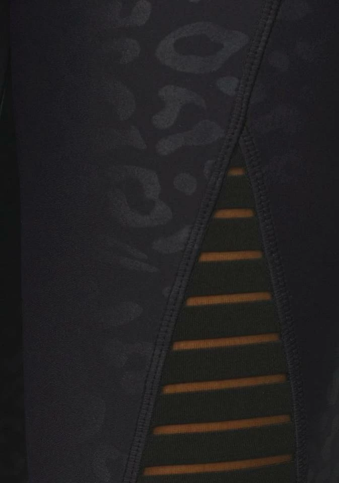 Bench. Leggings mit Leodruck und Mesh-Einsatz Nougat-leo, Schwarz-leo 10 Bench. Leggings mit Leodruck und Mesh-Einsatz Nougat-leo, Schwarz-leo – Bild 10