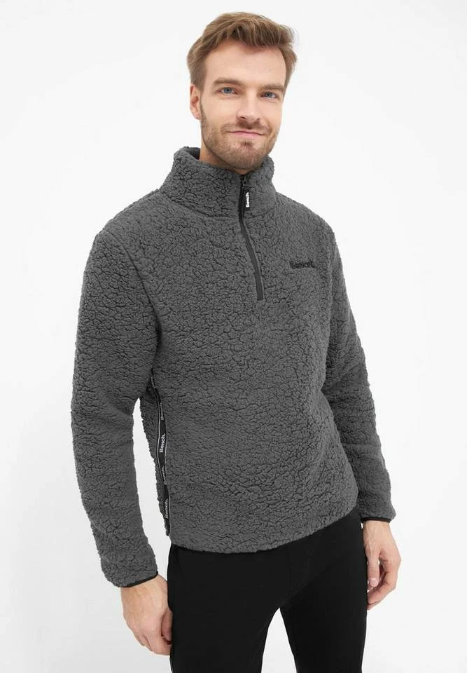 Bench. Fleecejacke »Escapo« Stickerei, Sportives Seitenband Navy, Grau, Schwarz 11 Bench. Fleecejacke »Escapo« Stickerei, Sportives Seitenband Navy, Grau, Schwarz – Bild 11