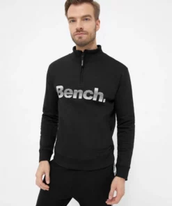 Bench. Sweatshirt »Plinth« Navy, Charcoal Marl, Schwarz