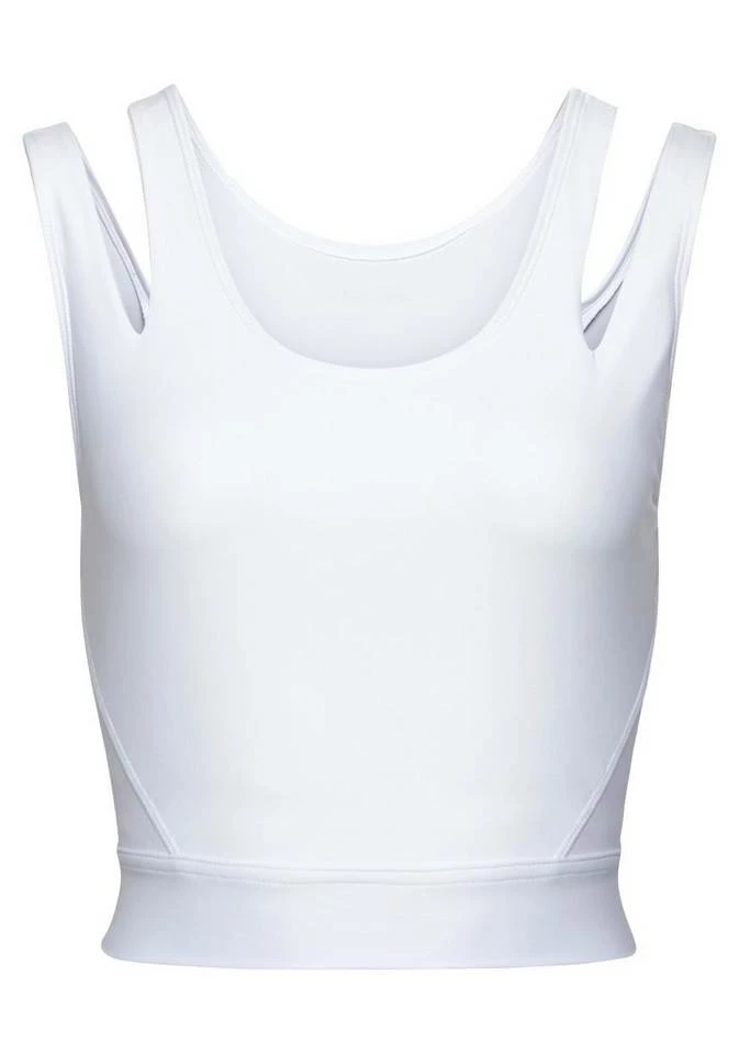 Bench. Crop-Top mit Doppelträger Schwarz, Weiß 2 Bench. Crop-Top mit Doppelträger Schwarz, Weiß – Bild 2