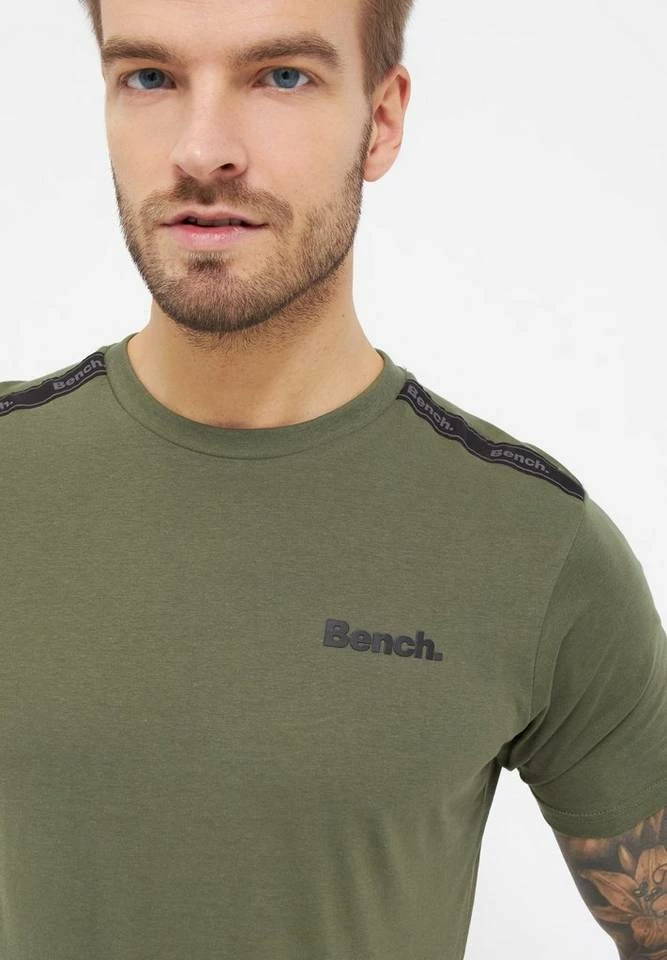 Bench. Kurzarmshirt »Sholo« Khaki, Schwarz 4 Bench. Kurzarmshirt »Sholo« Khaki, Schwarz – Bild 4