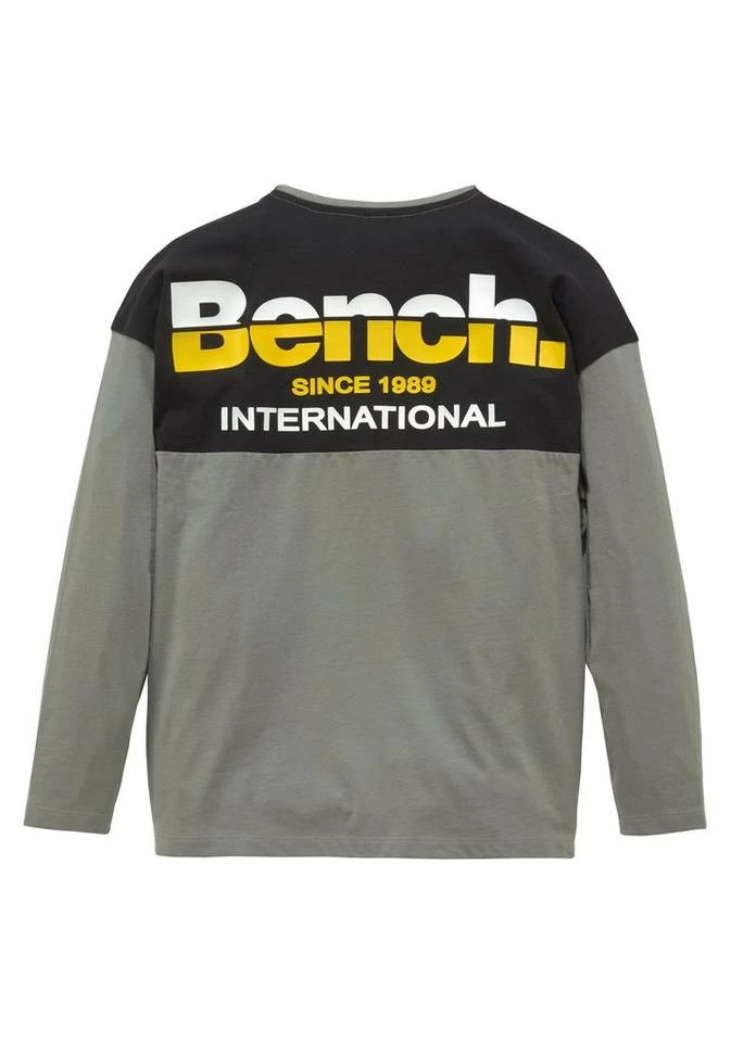 Bench. Langarmshirt »mit überschnittener Schulter« 2 Bench. Langarmshirt »mit überschnittener Schulter« – Bild 2