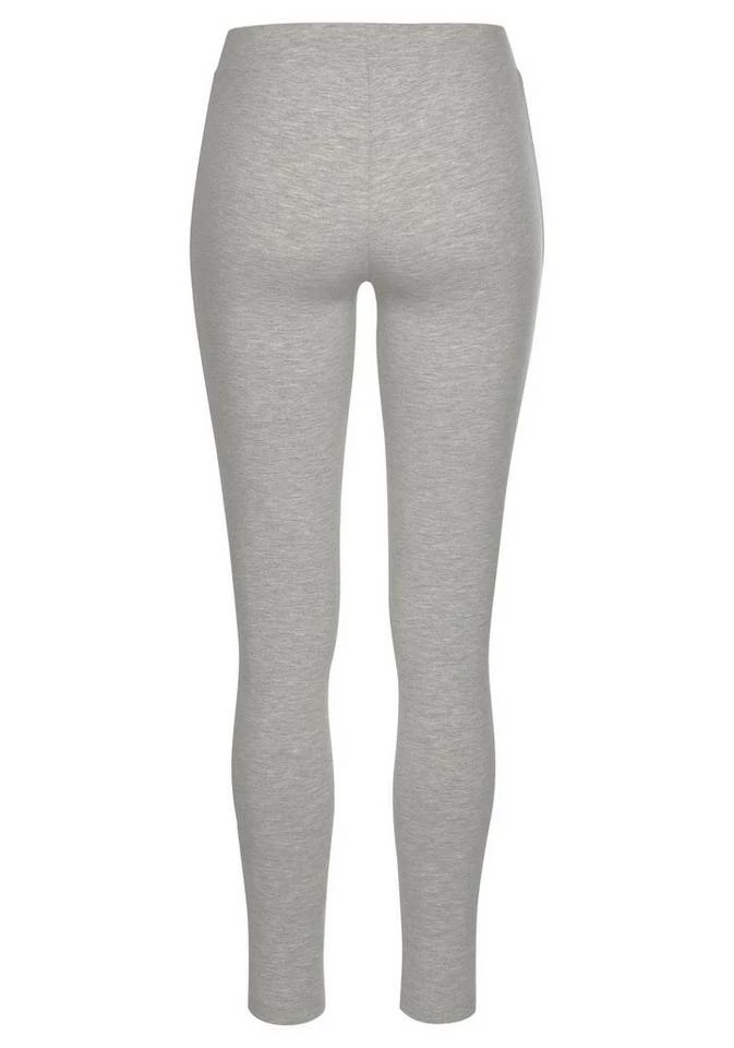 Bench. Leggings mit glänzender Logostickerei Schwarz, Hellgrau-melange 4 Bench. Leggings mit glänzender Logostickerei Schwarz, Hellgrau-melange – Bild 4