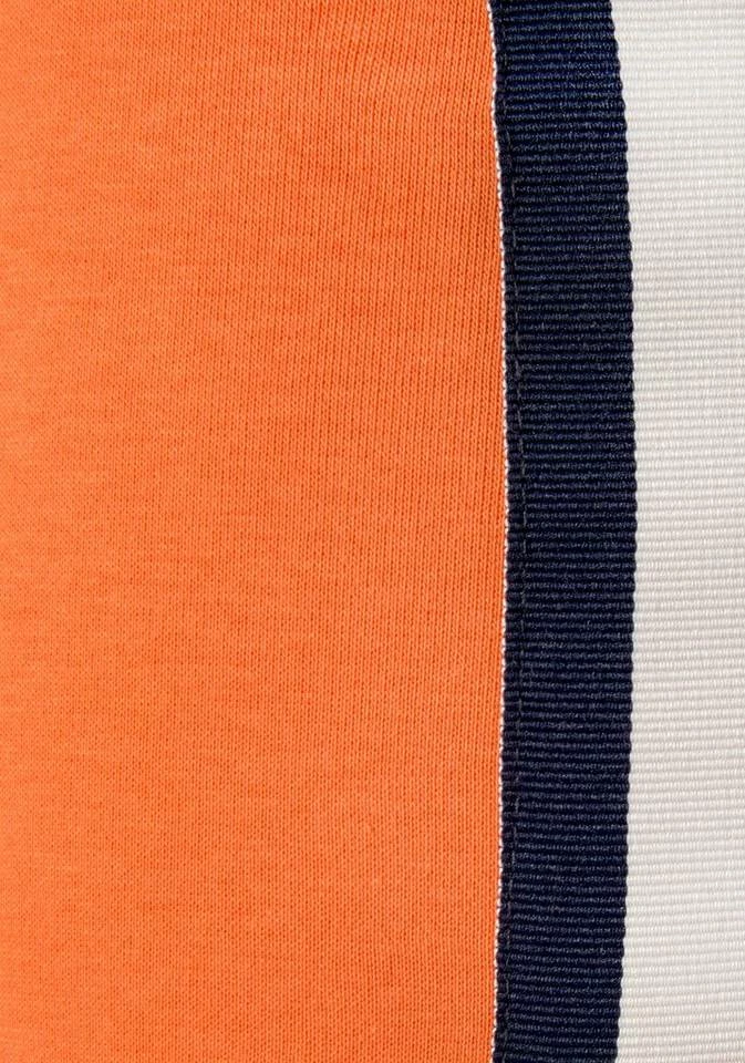 Bench. Sweatshorts mit Kontraststreifen und Logobändern Dunkelblau, Mandarine, Creme 7 Bench. Sweatshorts mit Kontraststreifen und Logobändern Dunkelblau, Mandarine, Creme – Bild 7