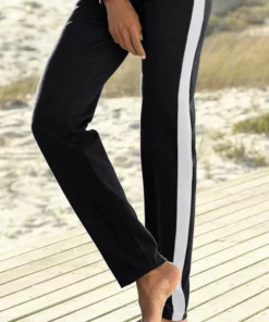 Bench. Sweathose mit Seitenstreifen und geradem Bein Nude-weiß, Schwarz-weiß, Stone-weiß -Bench Verkaufsgeschäft abcb7215 5349 5b54 bfcd 99a183d01639