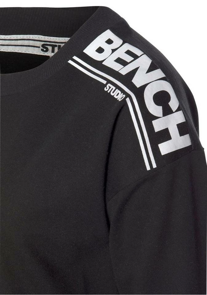Bench. Sweatshirt mit Logodruck Grau, Schwarz, Altrosa 5 Bench. Sweatshirt mit Logodruck Grau, Schwarz, Altrosa – Bild 5