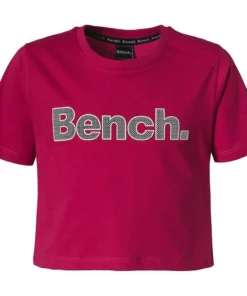 Bench. T-Shirt »T-Shirt KAY für Mädchen« Schwarz, Weiß, Pink -Bench Verkaufsgeschäft b130d068 beae 5edd 9cb9 061195f21c5d