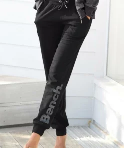 Bench. Relaxhose mit Logoprint Schwarz, Anthrazit-meliert -Bench Verkaufsgeschäft b1b0489b 5a4c 51ab ba66 94c37b003bf7