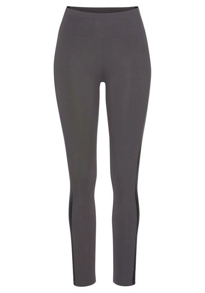 Bench. Leggings mit seitlichem Einsatz aus Lederimitation 2 Bench. Leggings mit seitlichem Einsatz aus Lederimitation – Bild 2