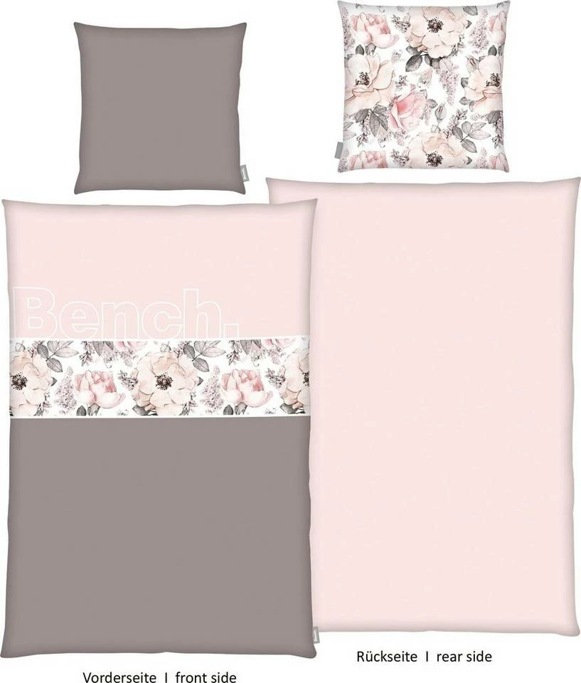 Wendebettwäsche »Bench«, Bench., mit Schriftzug 7 Wendebettwäsche »Bench«, Bench., mit Schriftzug – Bild 7