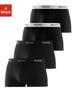 Bench. Hipster (4 Stück) mit kontrastfarbigem Bund Royalblau | grau-meliert | rot | schwarz, Schwarz, Navy | bordeaux | petrol | anthrazit -Bench Verkaufsgeschäft b5fcc256 36d1 522c ba4f 3771719d68ef