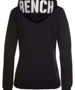 Bench. Kapuzensweatjacke »Contrast« mit Reißverschlusstasche am Ärmel Navy-pink, Grau-meliert-pfirsich, Schwarz-wei&szlig; -Bench Verkaufsgeschäft b764a88c d030 5cda 80b8 60bfee3b5a8a