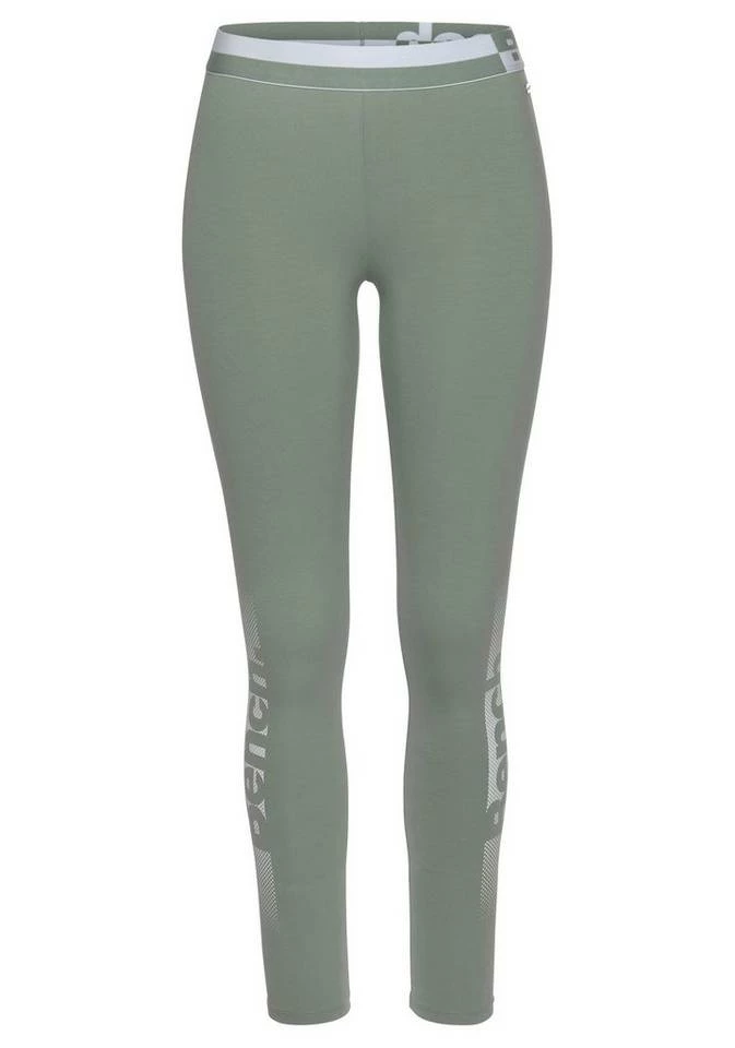 Bench. Leggings mit Logoprint am Bündchen Rauchmint-weiß, Schwarz-weiß 5 Bench. Leggings mit Logoprint am Bündchen Rauchmint-weiß, Schwarz-weiß – Bild 5