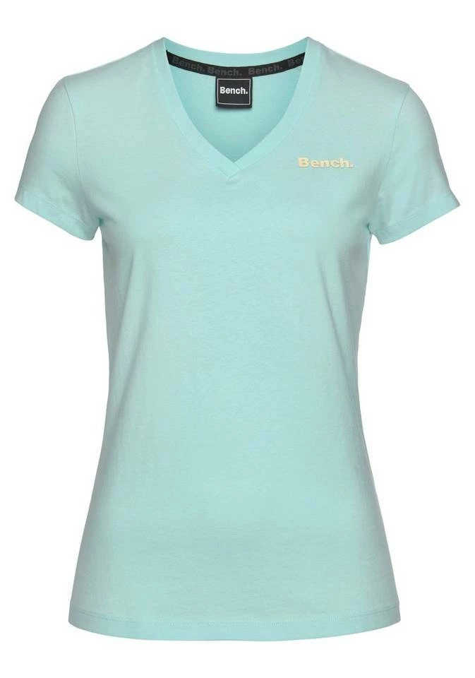 Bench. V-Shirt »RACHEL« mit Logopatch im Kontrast Lilac, White, Grey, Mint 6 Bench. V-Shirt »RACHEL« mit Logopatch im Kontrast Lilac, White, Grey, Mint – Bild 6