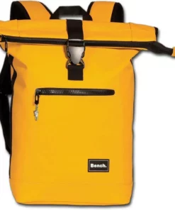 Bench. Freizeitrucksack »D2ORI308Y Bench Business-Rucksack 38x56x13« (Businessrucksack), Damen, Herren, Jugend Businessrucksack, Freizeitrucksack PU, Kunststoff, gelb, Größe ca. 47/56cm
