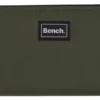 Bench. Geldbörse, mit vielen Fächern Schwarz, Olivgrün, Flieder, Senf