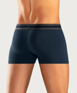 Bench. Boxer (4 Stück) mit Overlock-Nähten vorn Schwarz-anthrazit-meliert, Rot | grau-meliert | navy | schwarz, Blau | bordeaux | anthrazit | petrol, Navy-blau | navy-grau-meliert | navy-rot | navy-wei&szlig; -Bench Verkaufsgeschäft c77ff106 a00e 503c 8647 a98e46c34735