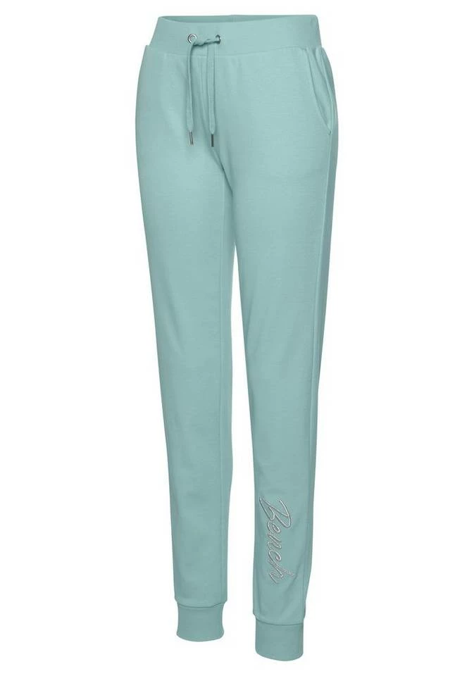 Bench. Sweathose mit glitzender Logostickerei Mint, Marine, Beere 4 Bench. Sweathose mit glitzender Logostickerei Mint, Marine, Beere – Bild 4
