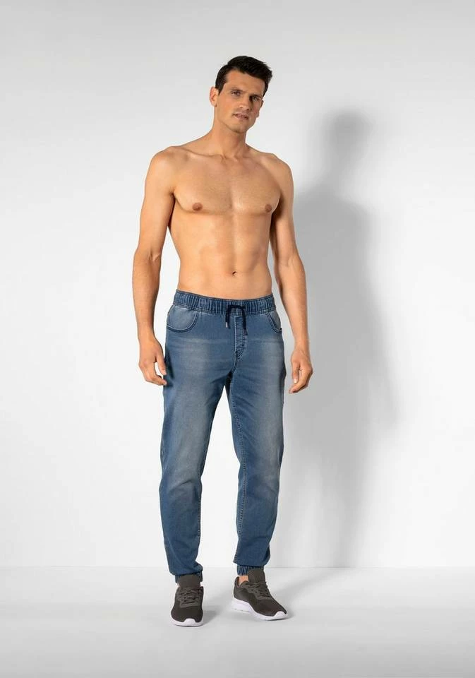Bench. Jogger Pants in Jeansoptik Schwarz, Jeansblau 7 Bench. Jogger Pants in Jeansoptik Schwarz, Jeansblau – Bild 7