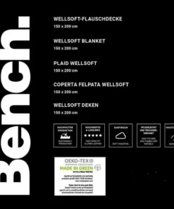 Wohndecke »Bench«, Bench., samtweiche Wellsoft-Decke 7 Wohndecke »Bench«, Bench., samtweiche Wellsoft-Decke -Bench Verkaufsgeschäft cc3680a5 05f9 5a00 b62c 3dc05b44bcab