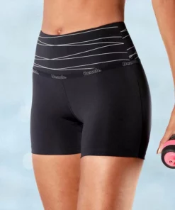 Bench. Funktionsshorts mit reflektierenden Details und Logo-Tape Schwarz, Hellorange-orange, K&ouml;nigsblau-blau -Bench Verkaufsgeschäft cc7fc7b3 0e35 5927 94b8 21abde66e2ba