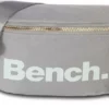 Bench. Gürteltasche »D2OTI303K Bench modische Gürteltasche grau« (Gürteltasche), Jugend, Damen Tasche aus Nylon, Größe ca. 25cm in grau, großes Logo