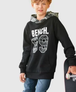 Bench. Kapuzensweatshirt »Kapuze tarnfarben gemustert«