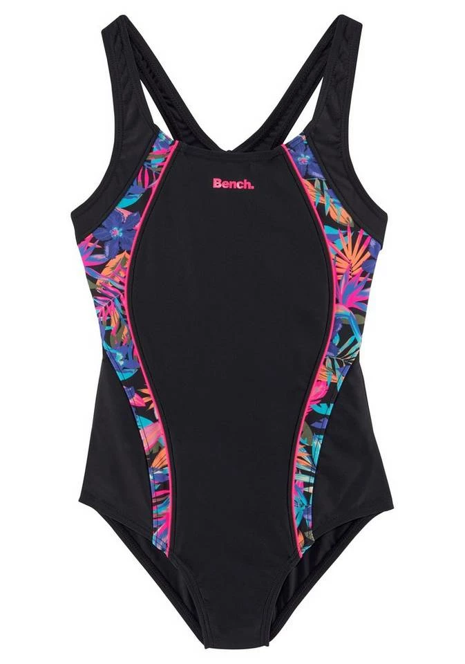 Bench. Badeanzug, mit trendigem Dschungeldruck 1 Bench. Badeanzug, mit trendigem Dschungeldruck