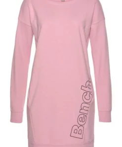 Bench. Sweatkleid mit seitlichem Logoprint Ecru-schwarz, Rosa-schwarz, Mint-schwarz, Anthrazit-schwarz -Bench Verkaufsgeschäft d4b6f9d1 8873 5ddd 99cf 6c039039602e