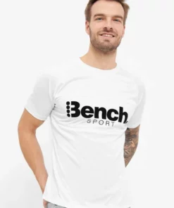 Bench. Kurzarmshirt »Deltoid« Schwarz, White -Bench Verkaufsgeschäft d888450f 5315 5070 980f 54a929e9b8e5